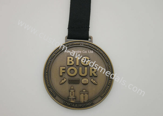 Durable Die Casting Medals , 3D Cycling Or Volleyball Medals And Awards