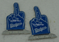 Copper Die Stamped Personalised Metal Pin Badges , Custom Made Enamel Pins